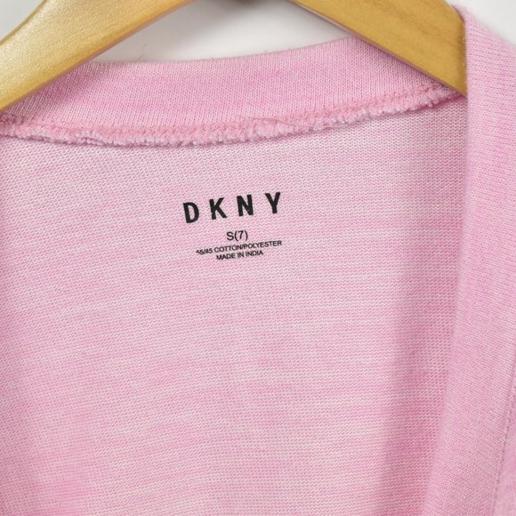 Pink waterfall style vest DKNY - Picture 3 of 7